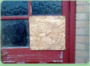 boarded up Newcastle